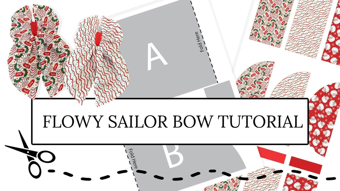 Flowy Sailor Bow Tutorial