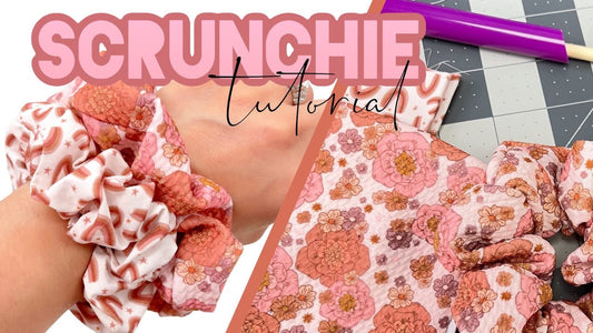 Scrunchie Tutorial | How to make a Scrunchie | Scrunchies
