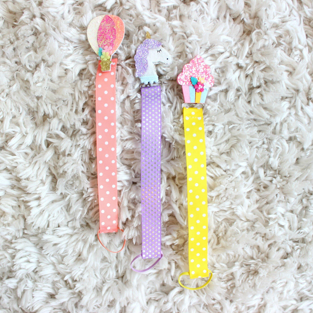 DIY Pacifier Clip Tutorial - Pretty in Pink Supply