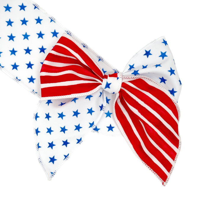 Stars & Stripes JB Effortless Bow Strips - Serged Edge