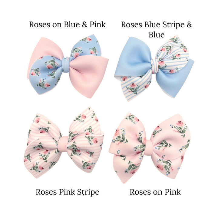 Mommy's Mini Pinwheel Neoprene DIY Hair Bows