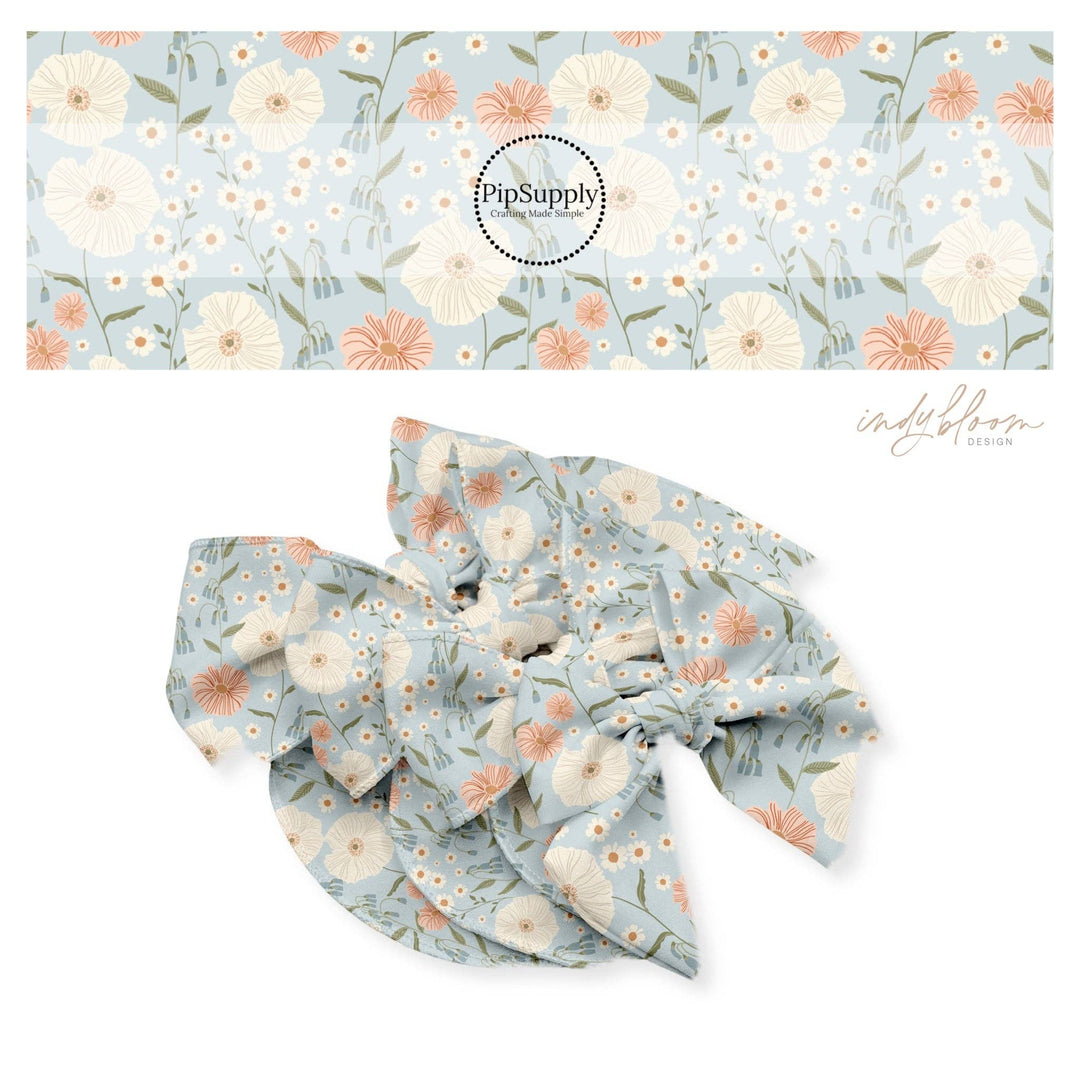 Blue Bell Farm Meadows Hair Bow Strips