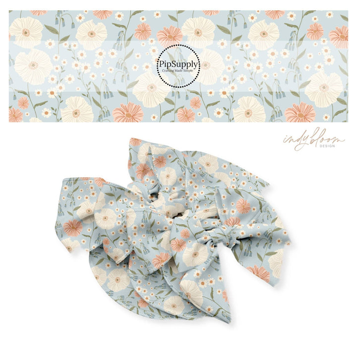 Blue Bell Farm Meadows Hair Bow Strips