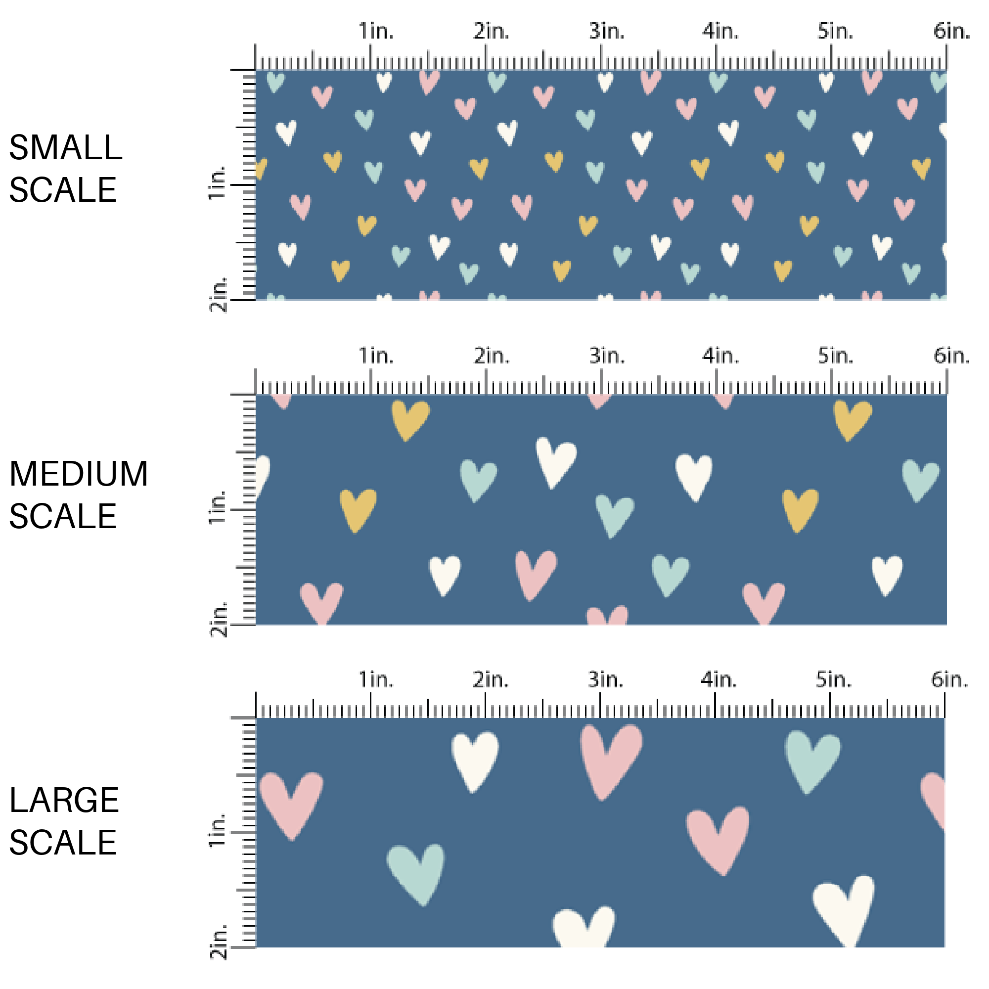 Sweet Spring Hearts Fabric By The Yard – Pip Supply