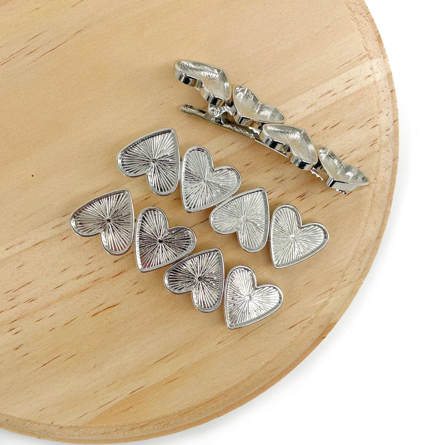 Heart Hair Clip Setting© - Set of 3