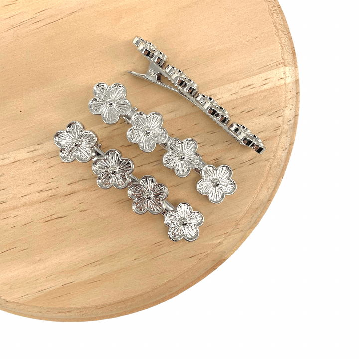 Flower Hair Clip Setting© - Set of 3