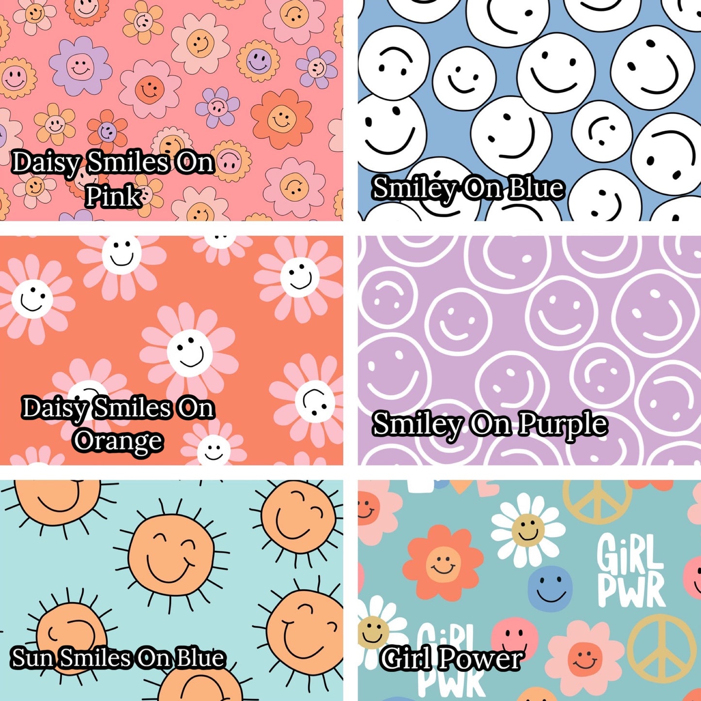 Girl Power | Hey Cute Designs | Faux Leather Sheets