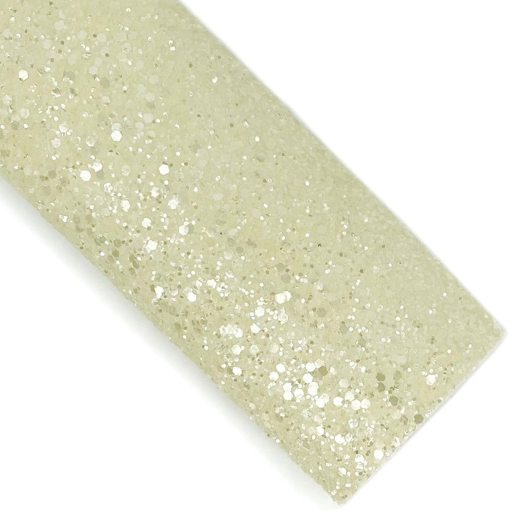 Pear Chunky Glitter Faux Leather Sheets