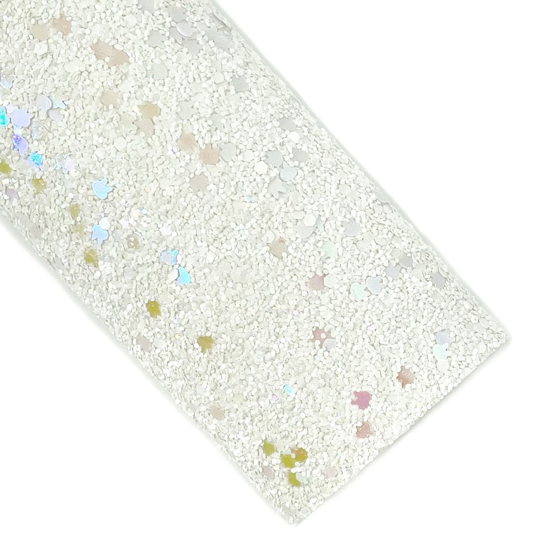 Easter Bunny Iridescent Sequin Glitter Faux Leather Sheets