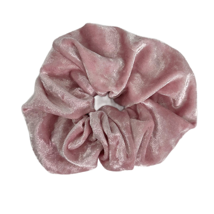 Crushed Velvet Holiday Dreams Bow Scrunchie