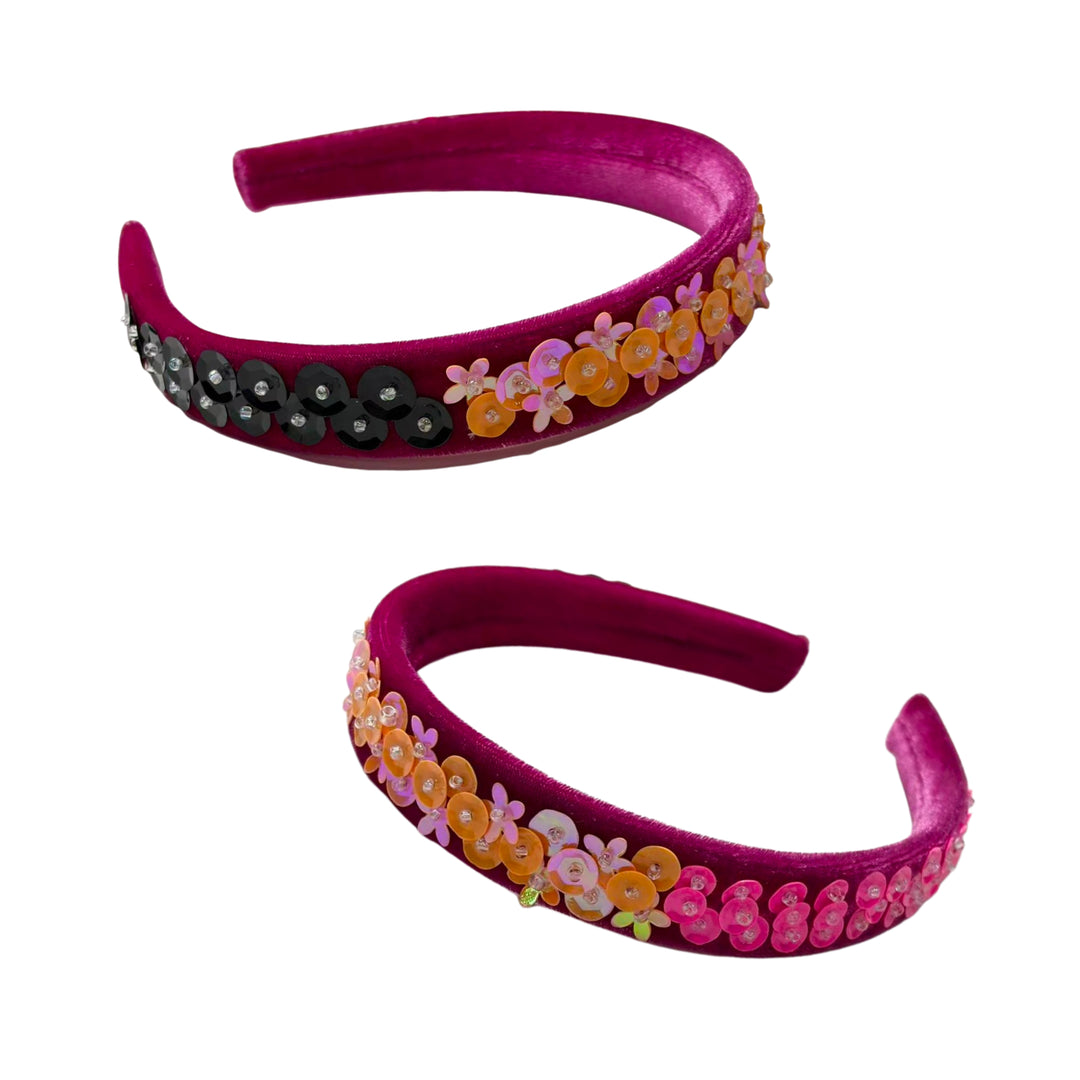 Ghoulish Glam Sequin Headband