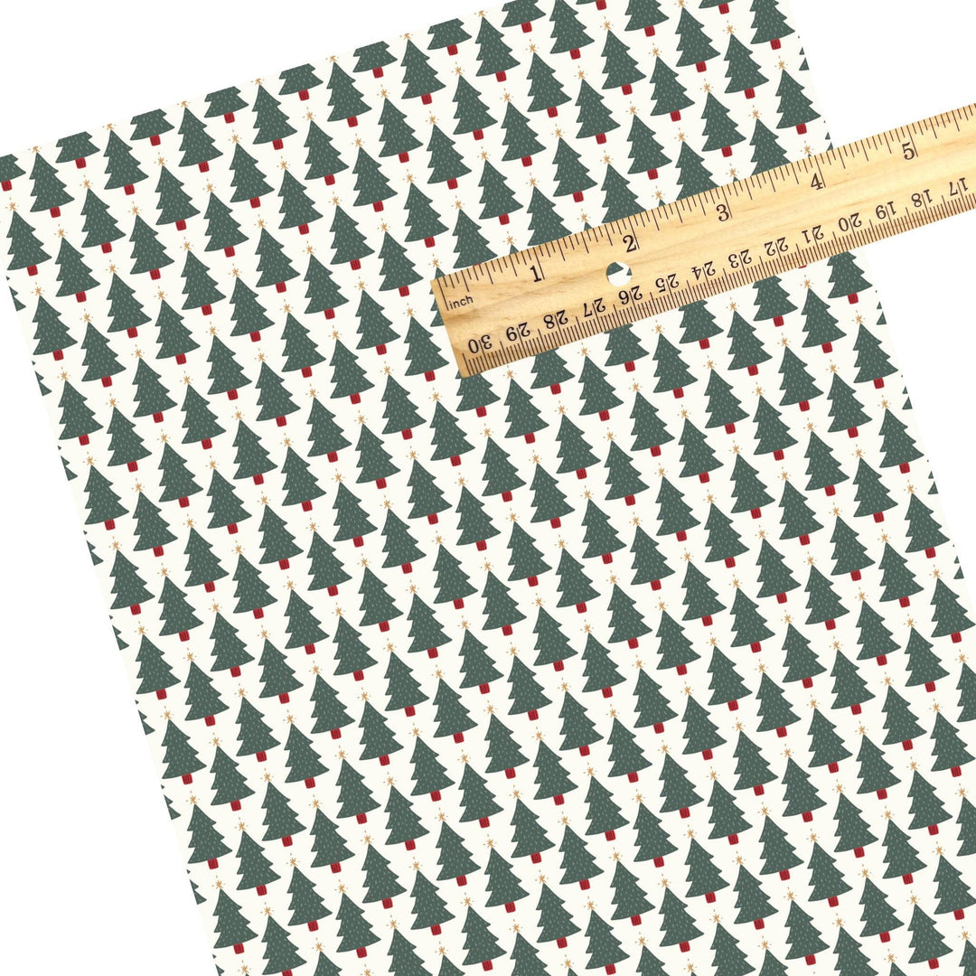 Tree Lighting Faux Leather Sheets