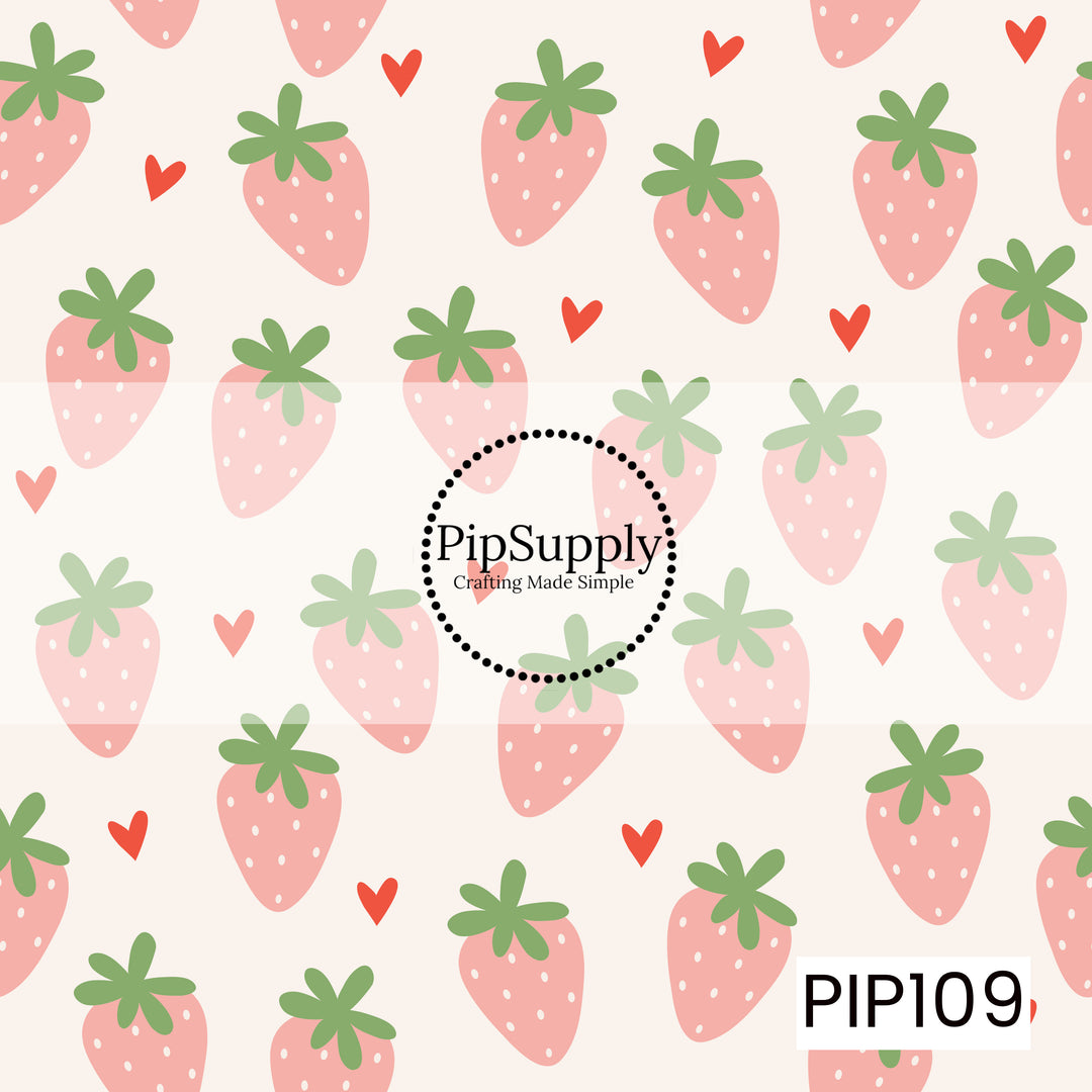 PIP109 - Strawberry Blossom Pink Hearts
