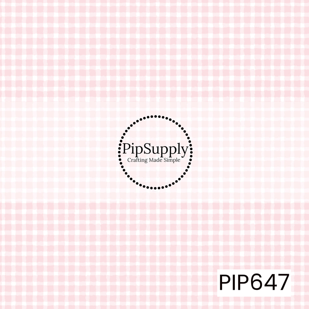 PIP647 - Petal Pink Gingham