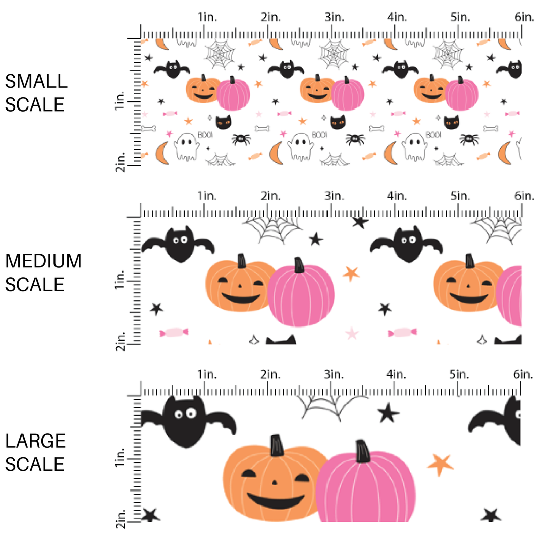 Porcelain All Hallows Buddies Fabric By The Yard