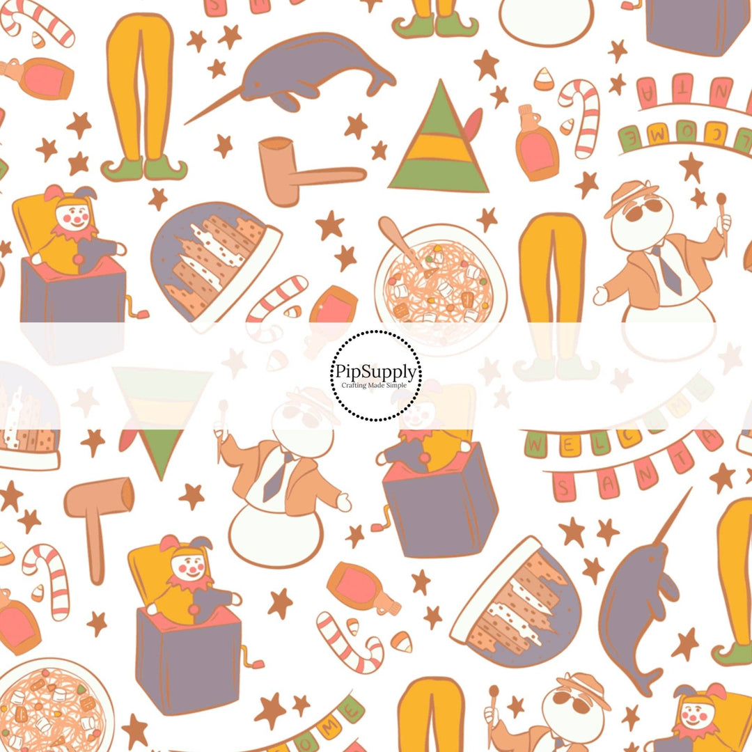 Treat Everyday Like Christmas Bow Strips