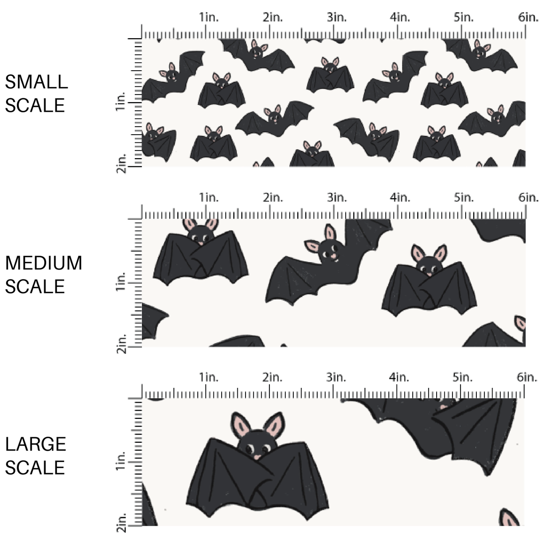 Peek-a-Boo Bats Fabric By The Yard