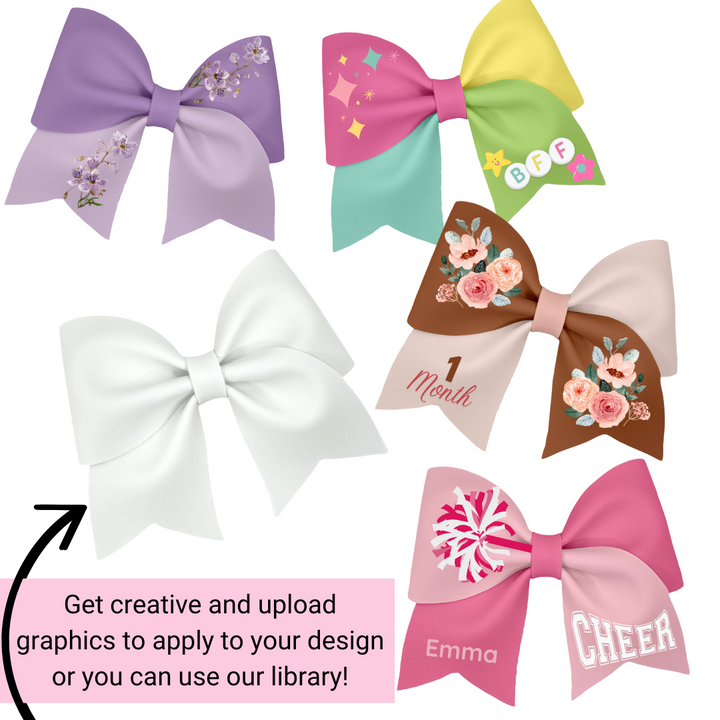 Design Your Twirl Faux Leather DIY Hair Bows