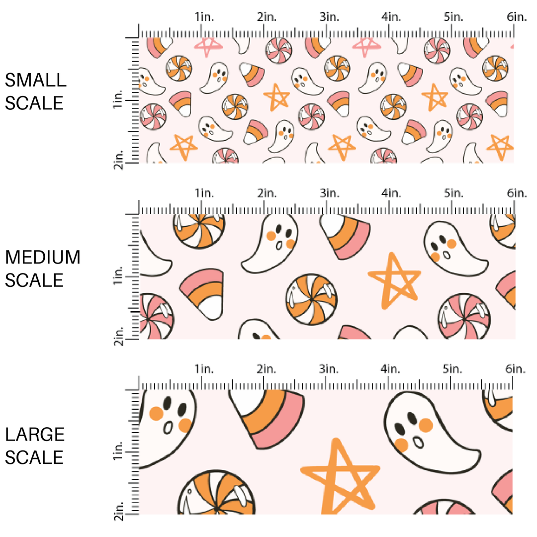 Ghouls and Candies Fabric By The Yard