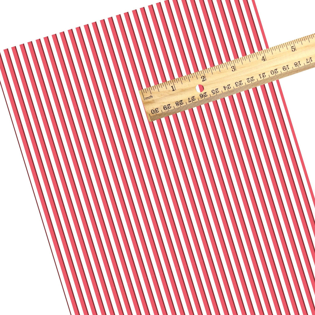 Stocking Stripes Faux Leather Sheets