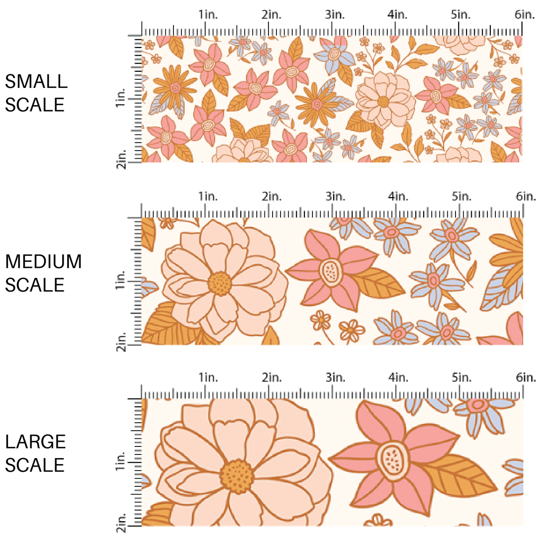 Heart Flutters Floral | Fabric By The Yard