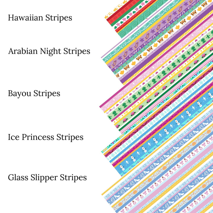 Bayou Stripes Princess Faux Leather Sheets