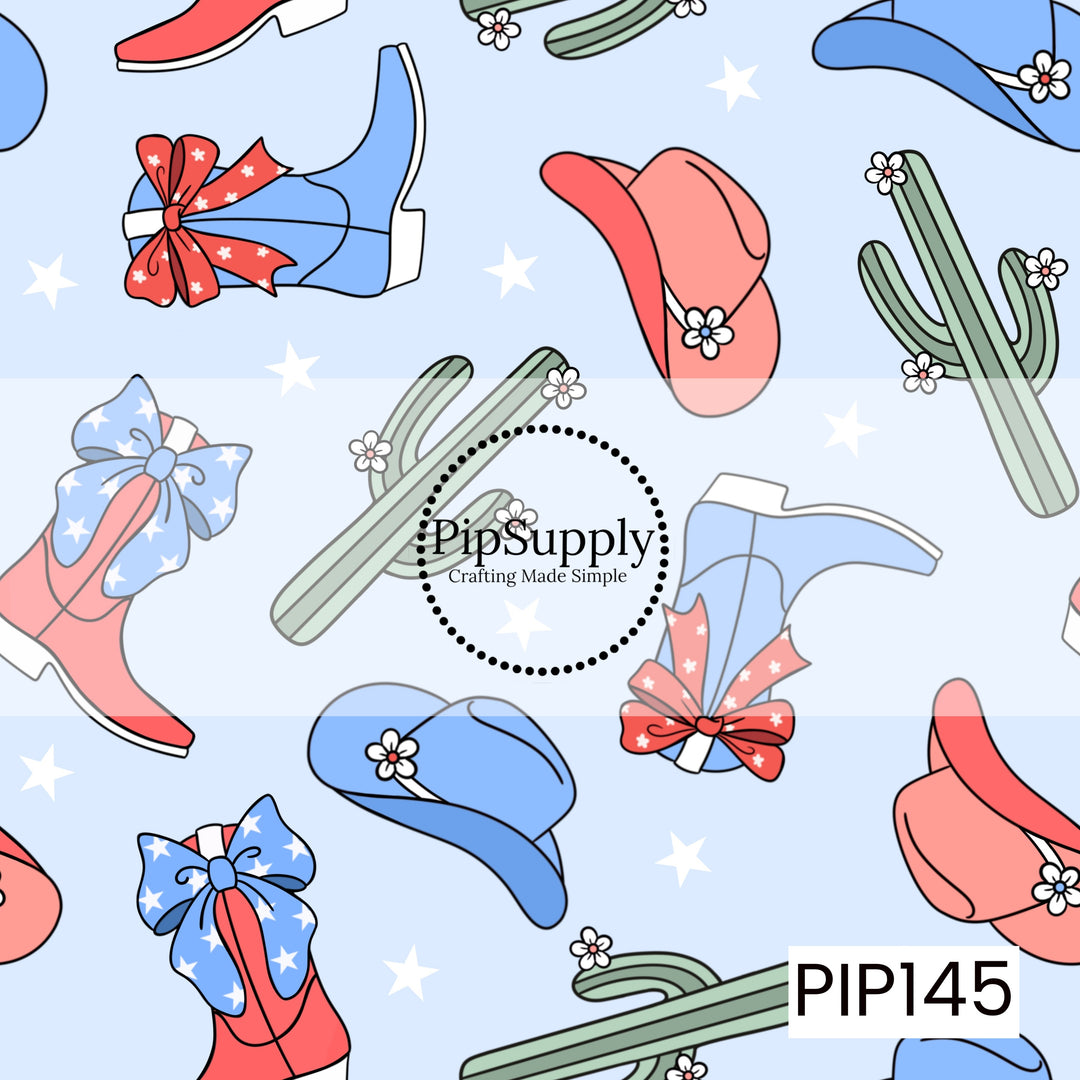 PIP145 - Patriotic Cowgirl