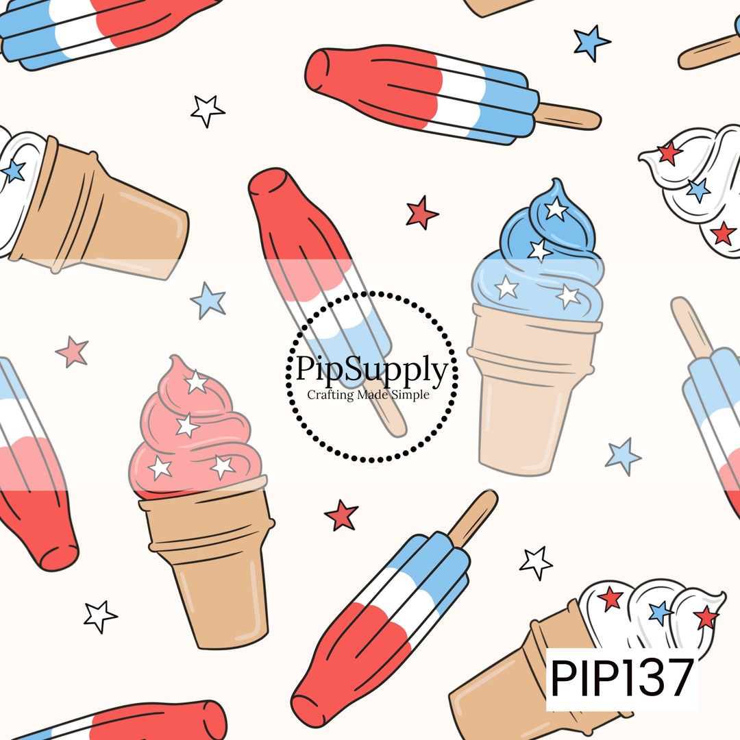 PIP137 - Patriotic Ice Cream And Popsicle