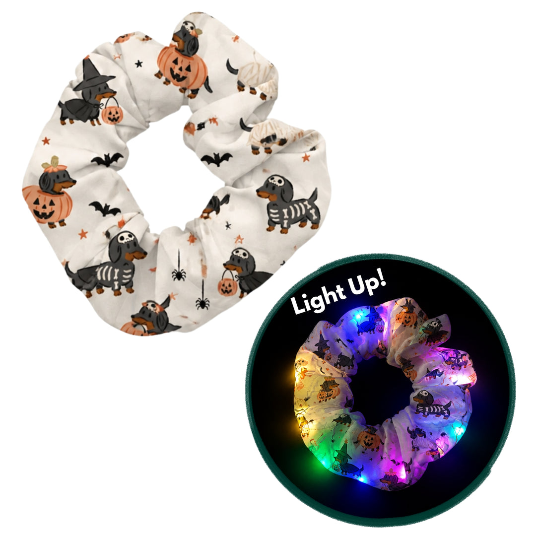 Hallo-Weenie Light Up Scrunchie