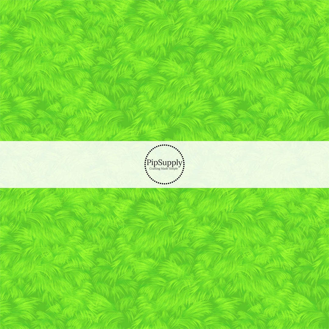 Mean One Fur Bright Hair Bow Strips