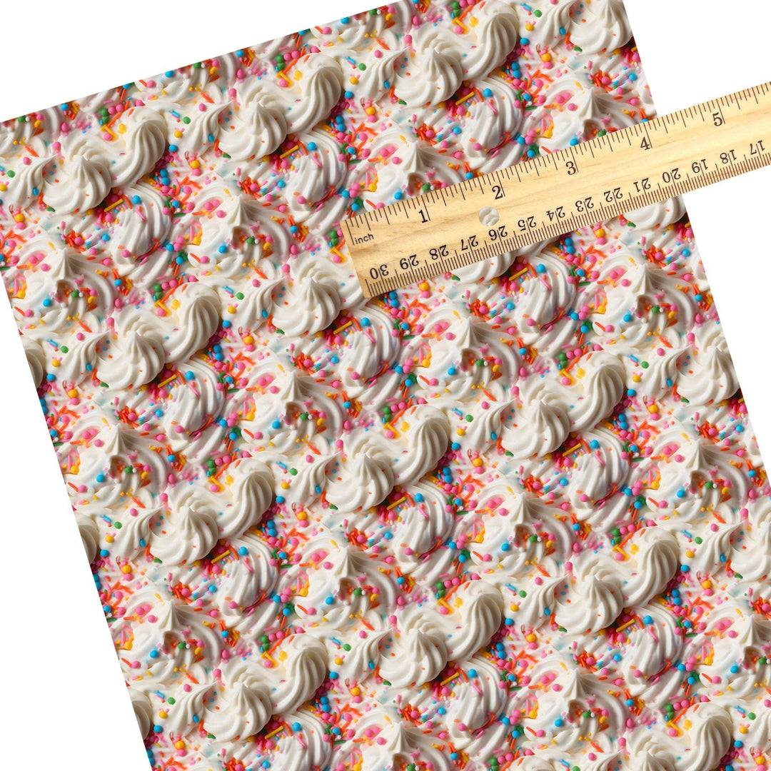 Frosting and Sprinkles Faux Leather Sheets