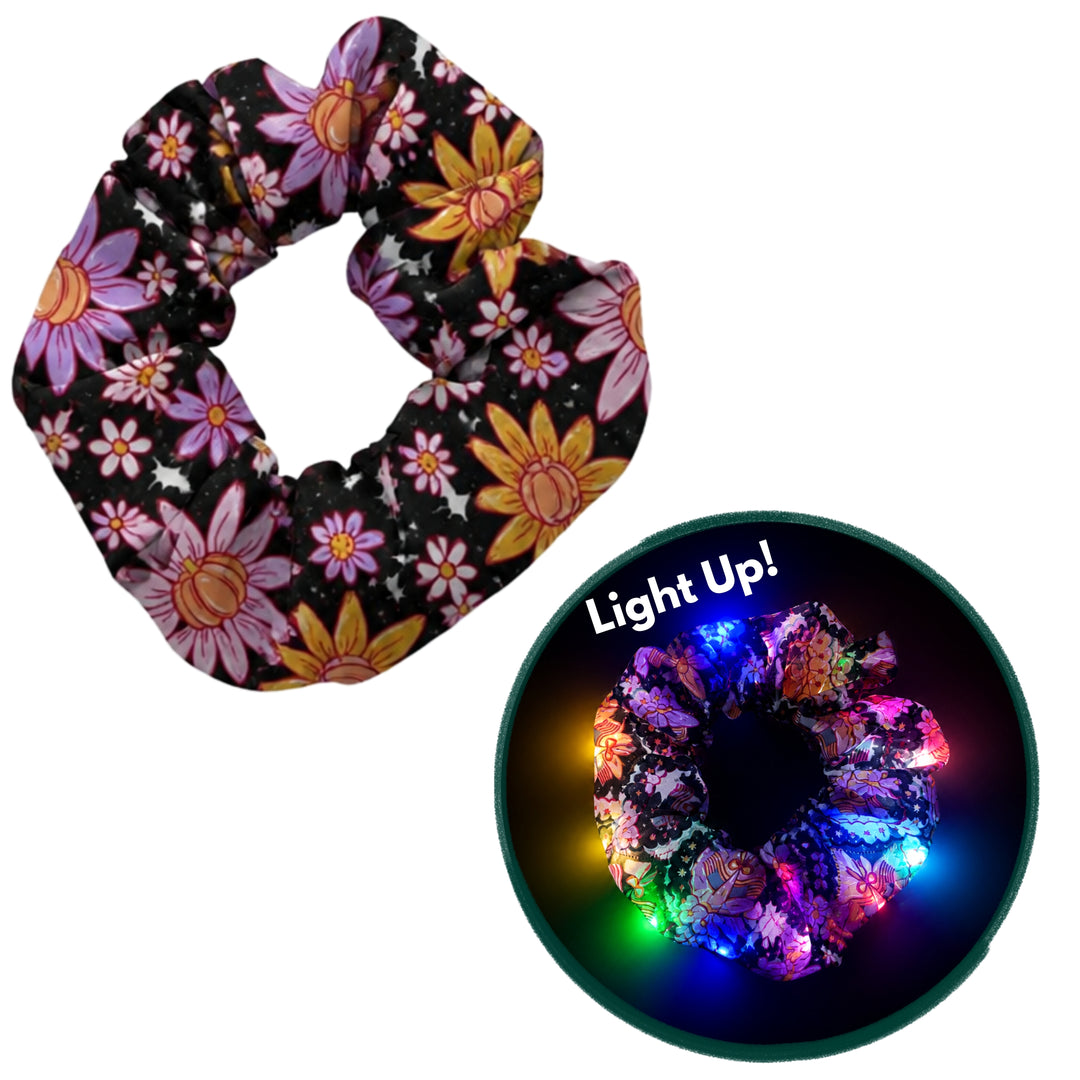 Floral Fright Light Up Scrunchie