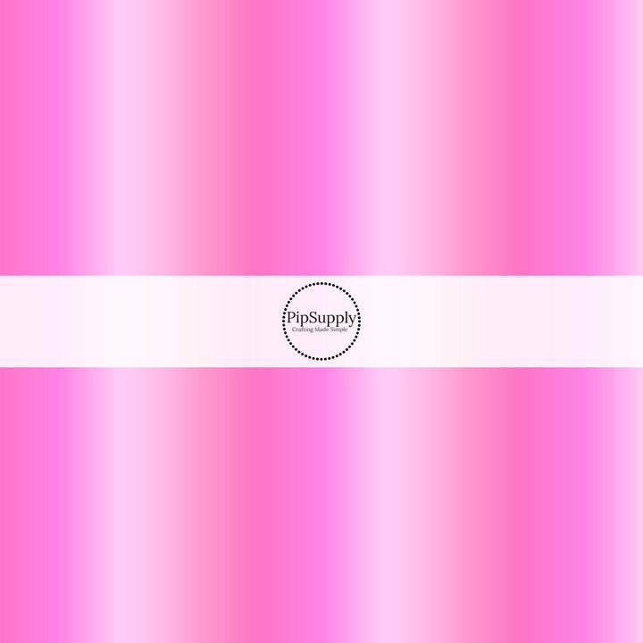 Bright Pink and Light Pink Ombre Fabric By The Yard