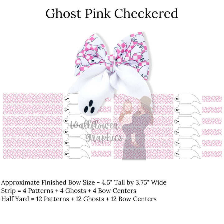Ghost Sailor Neoprene DIY Hair Bows