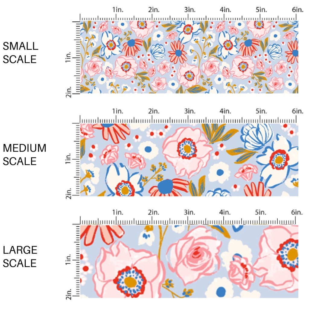 Tybee Floral Fabric By The Yard
