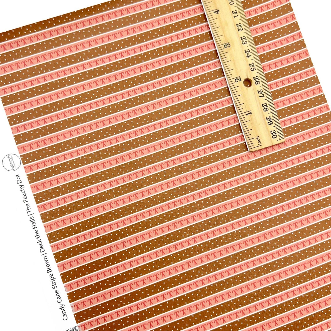 Deck the Halls | The Peachy Dot | Faux Leather