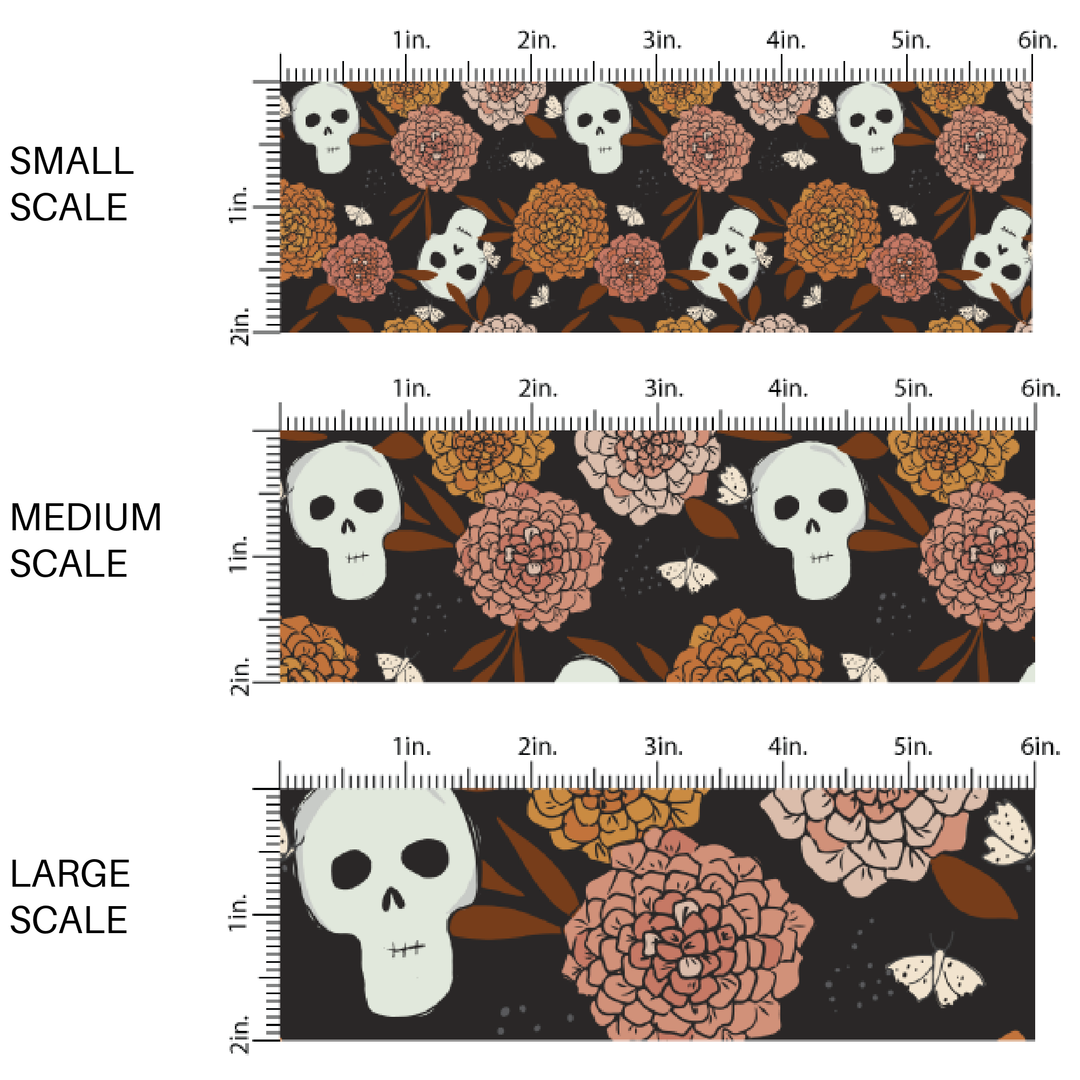 Bats And Sunflowers | Juniper Row | Fabric By The Yard