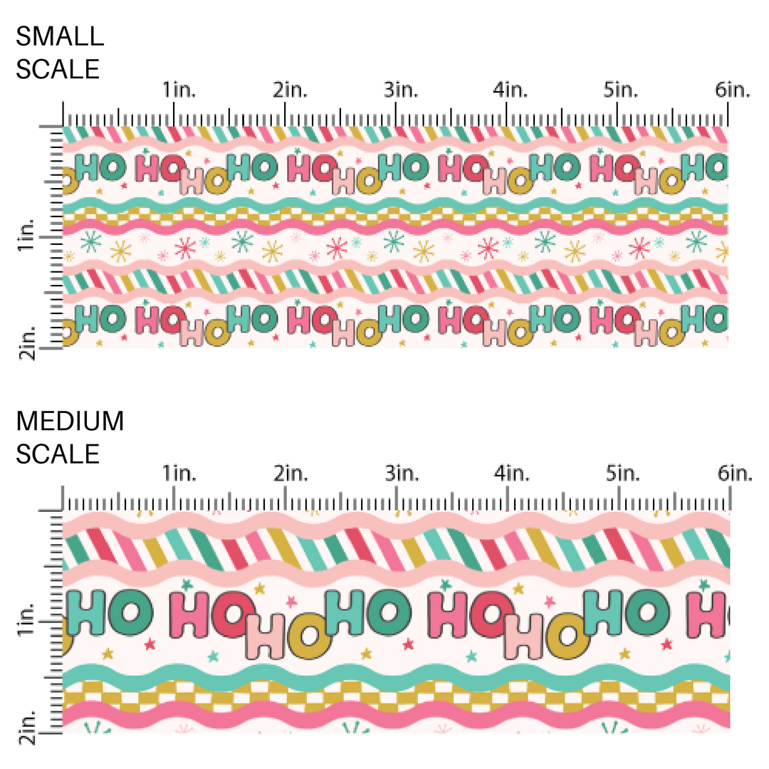 HO HO HO | The Peachy Dot | Fabric By The Yard