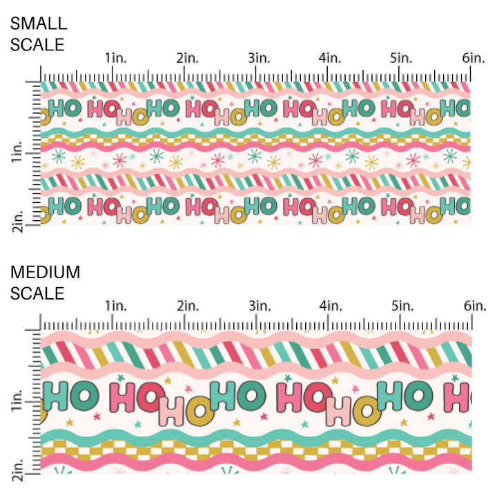 HO HO HO | The Peachy Dot | Fabric By The Yard