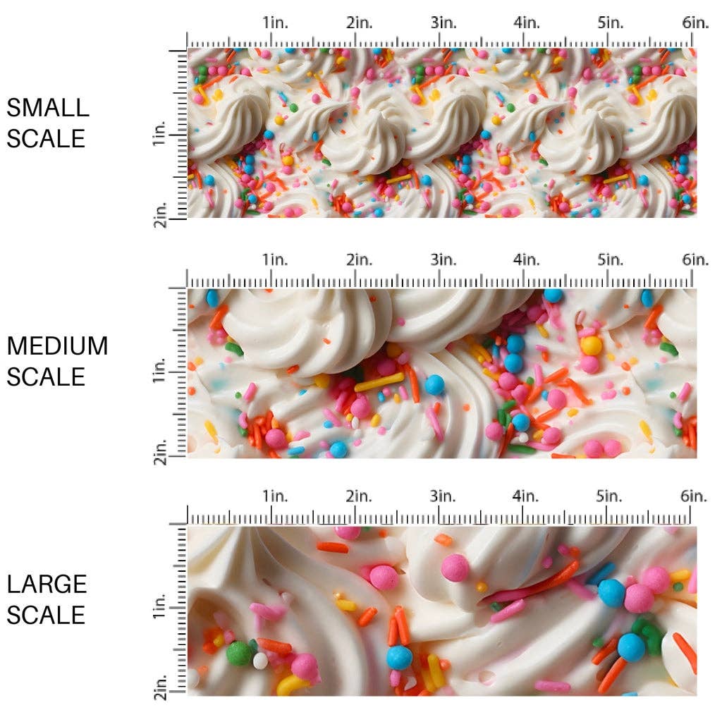 Frosting and Sprinkles Fabric By The Yard