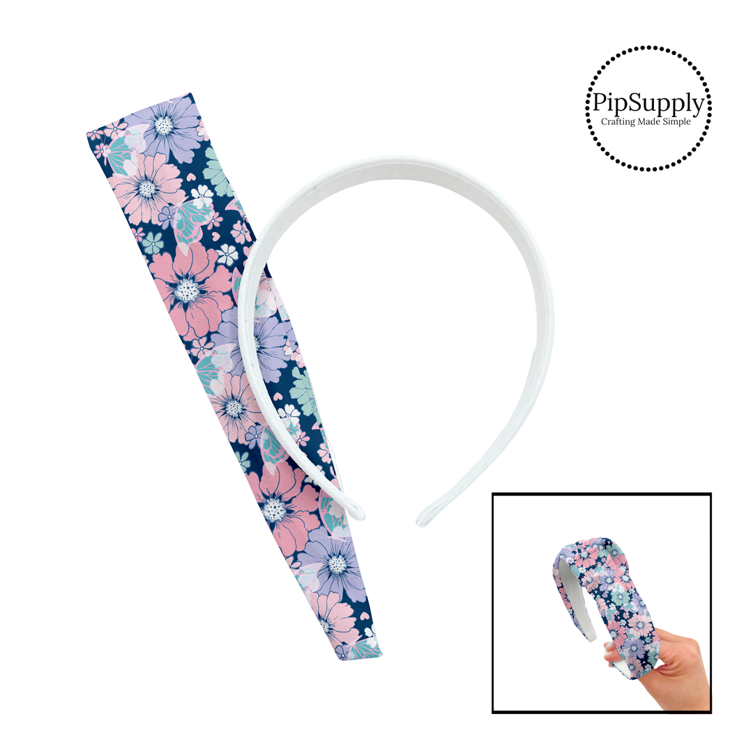 Mystic Butterfly Floral DIY Knotted Headband Kit