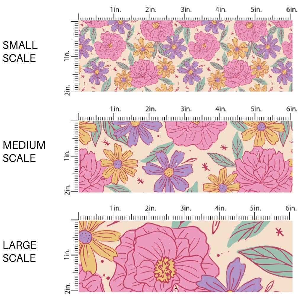 Peony Dreams Fabric By The Yard