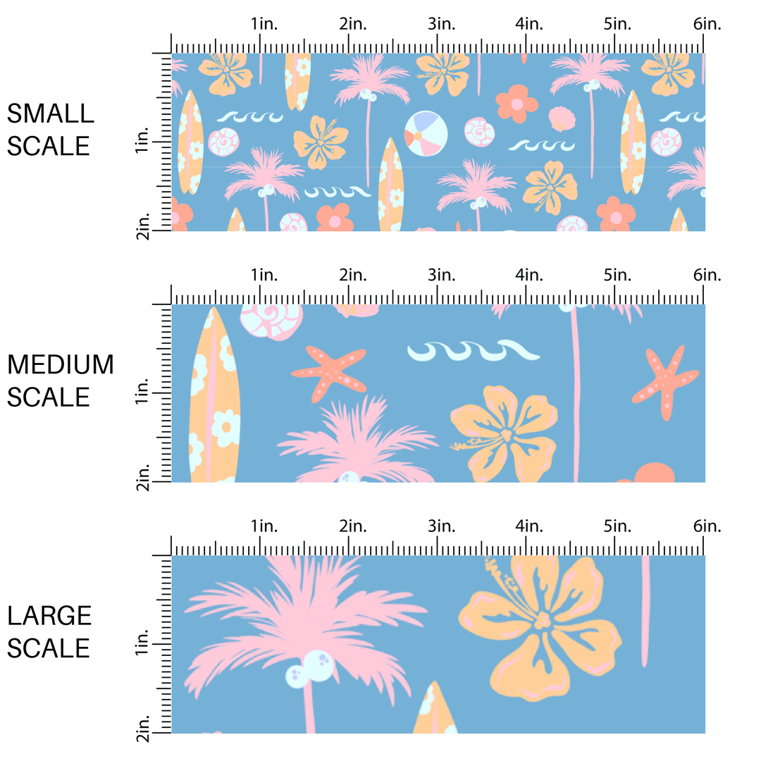 Tropical Summer Fun Fabric By The Yard