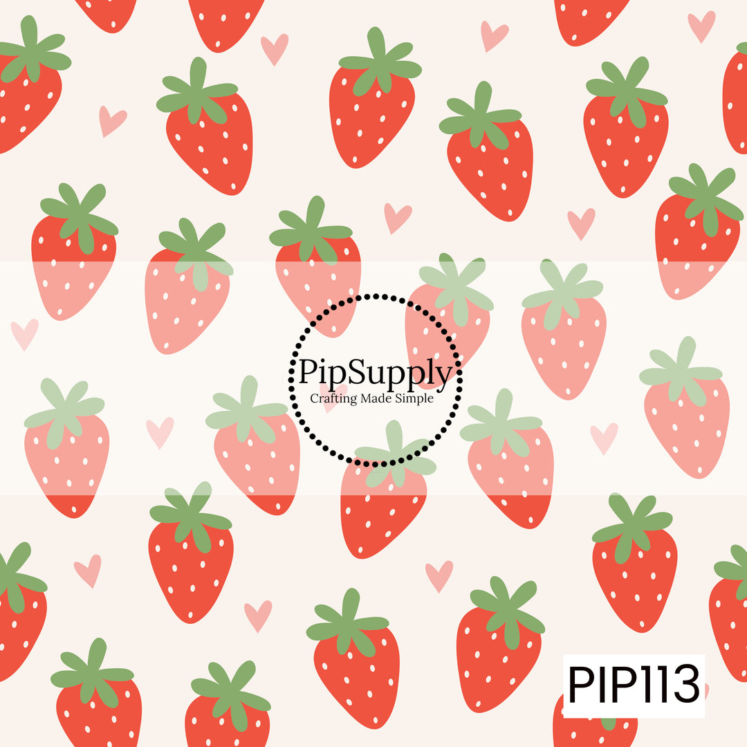 PIP113 - Strawberry Blossom Red Hearts