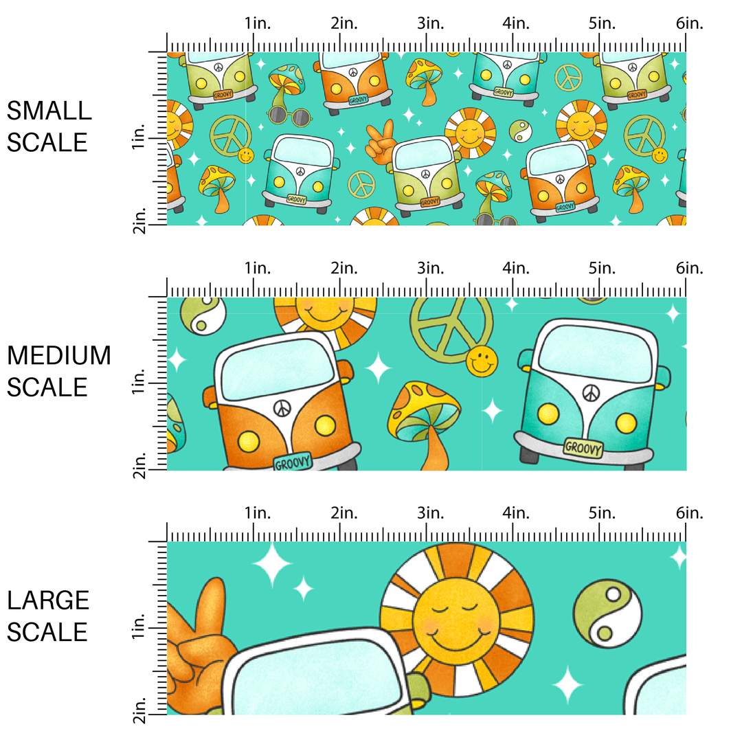 Groovy Vans Fabric By The Yard