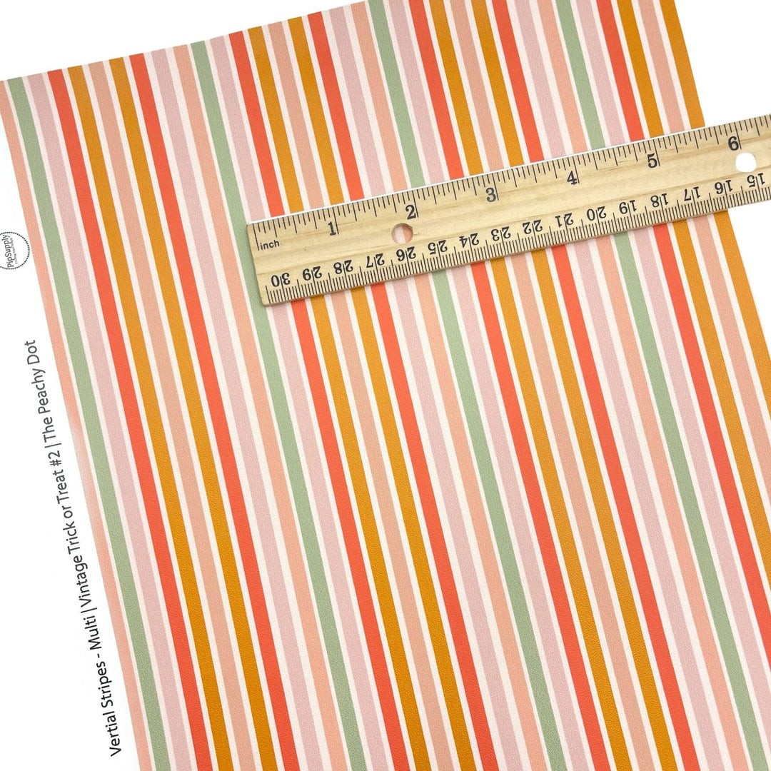 Vintage Trick Or Treat #2 | The Peachy Dot | Faux Leather Sheets