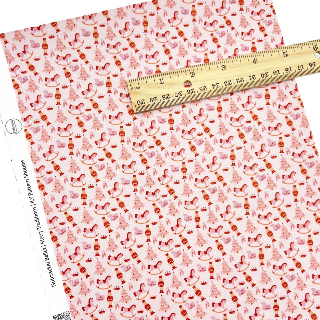 Merry Traditions Faux Leather Sheets