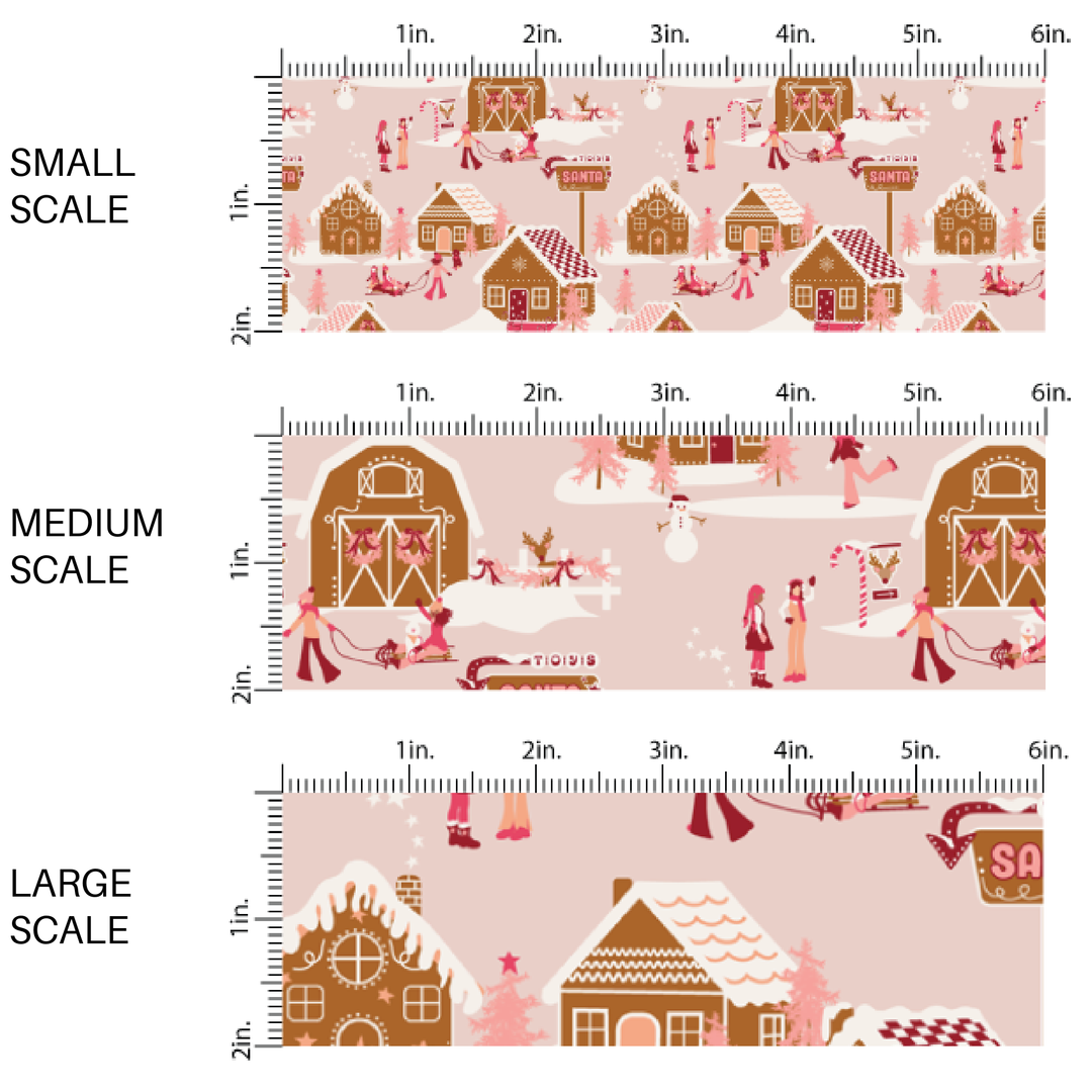 Christmas Town Fabric By The Yard