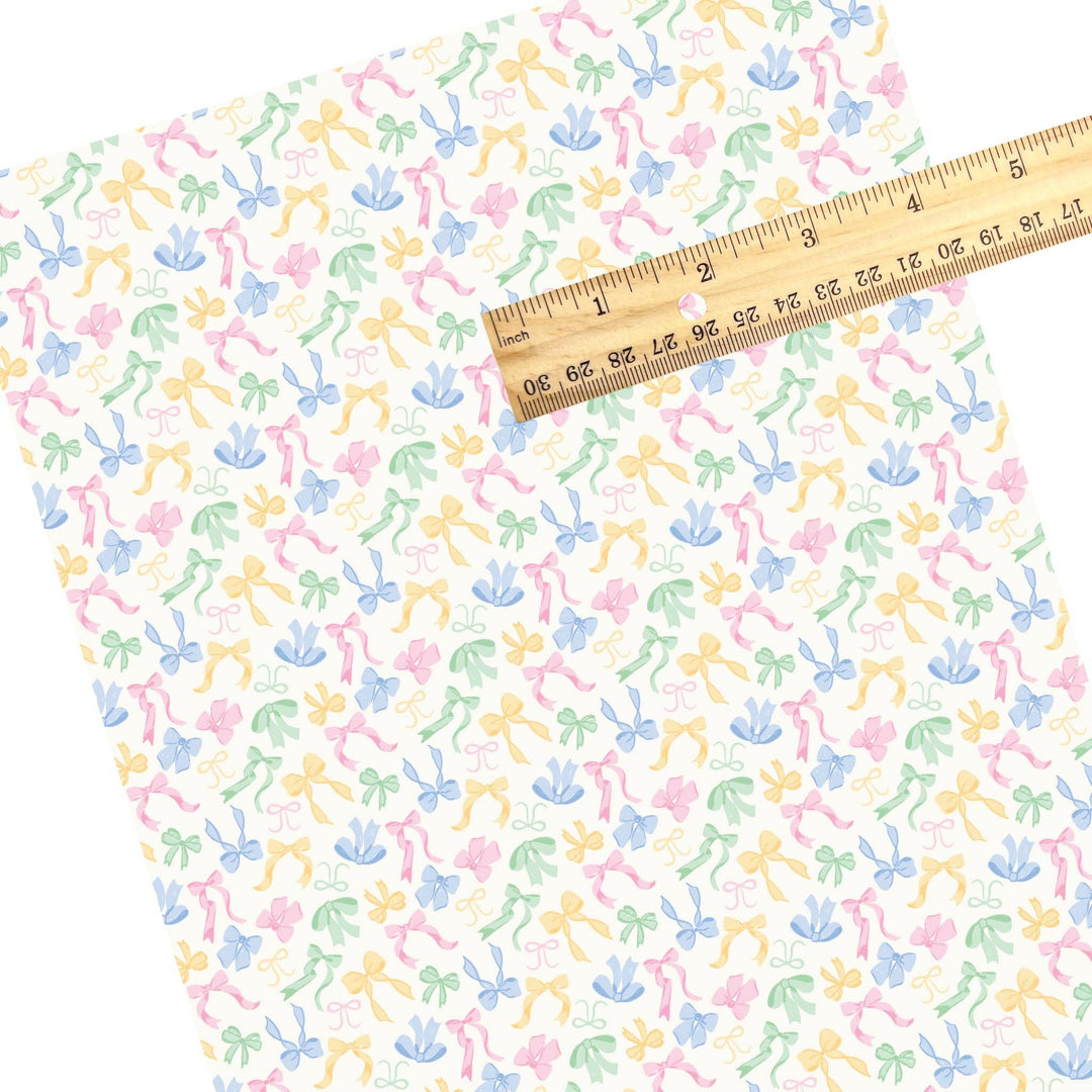 Pastel Cutesy Coquette Faux Leather Sheets