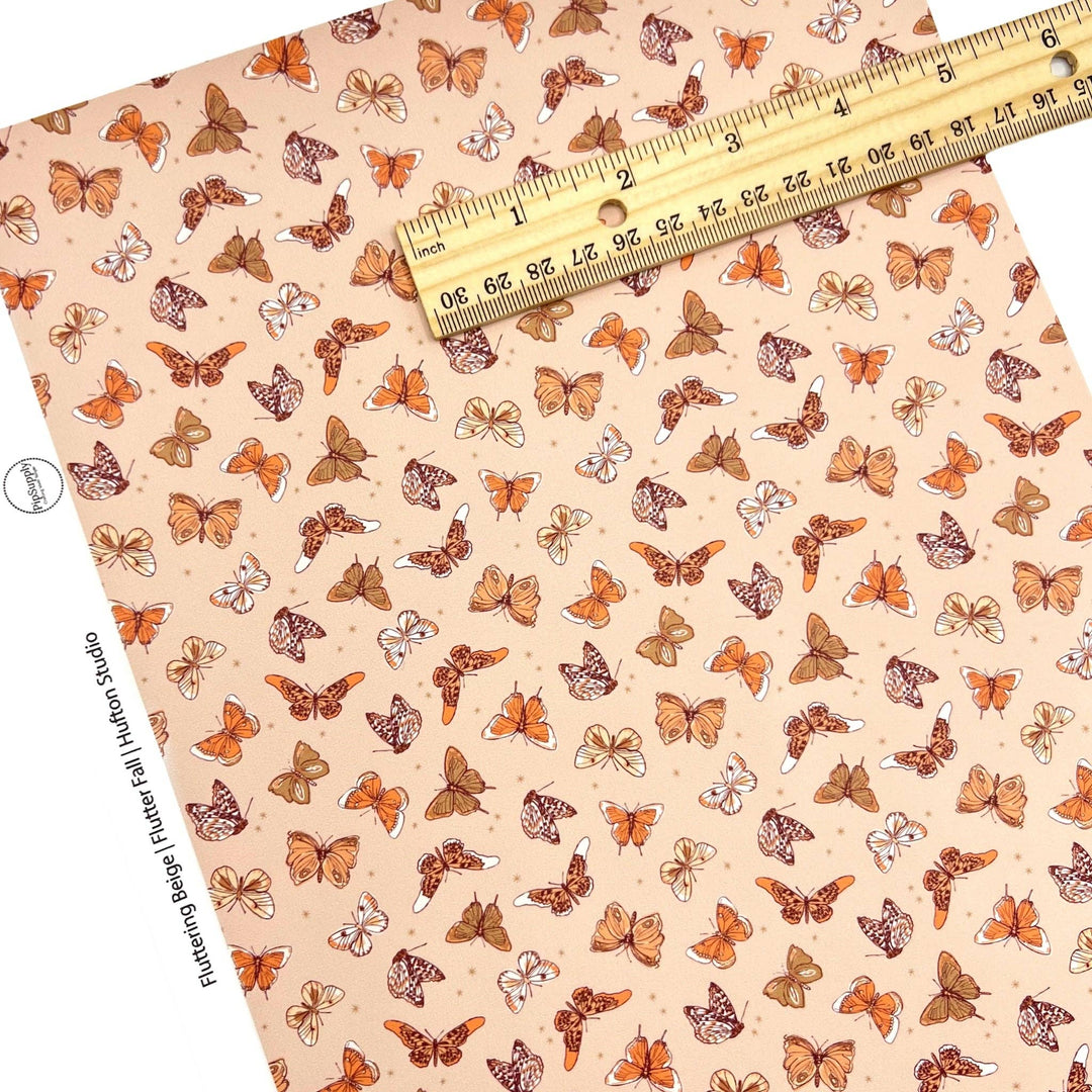 Flutter Fall Faux Leather Sheets